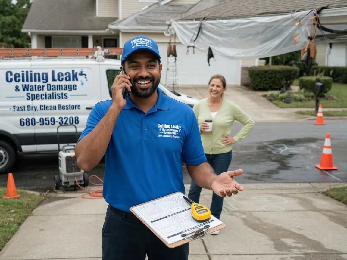 Ceiling Leak Cleanup Jeffersontown, KY FAQs